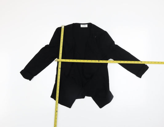Womens UK Size S Wallis Black Cardigan Jumper