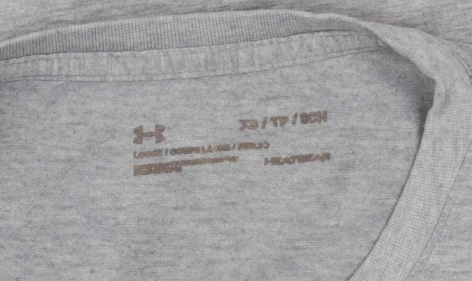 Under Armour Men's Grey Short Sleeve Crew Neck T-Shirt Size XS