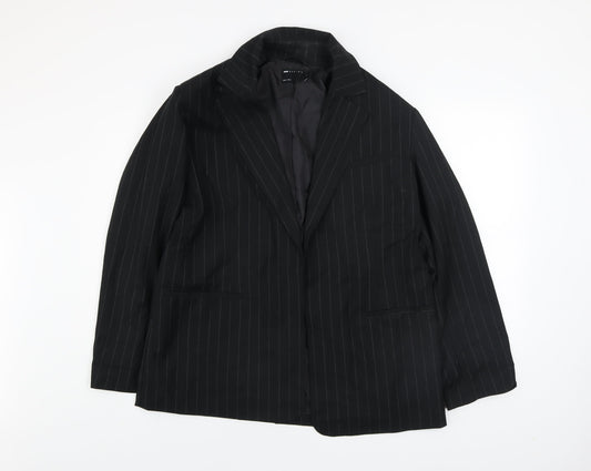 Womens UK Size 8 ASOS DESIGN Black Blazer