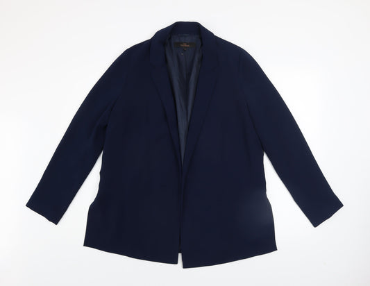 Womens UK Size 12 NEXT Blue Basic Jacket