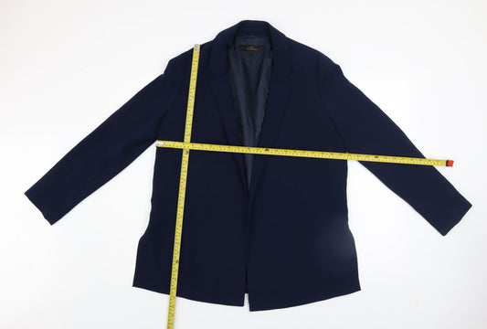 Womens UK Size 12 NEXT Blue Basic Jacket
