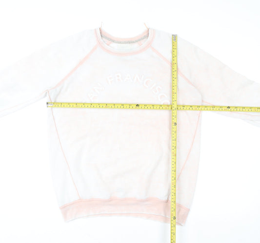 Womens UK Size 8 NEXT Pink Pullover Sweatshirt