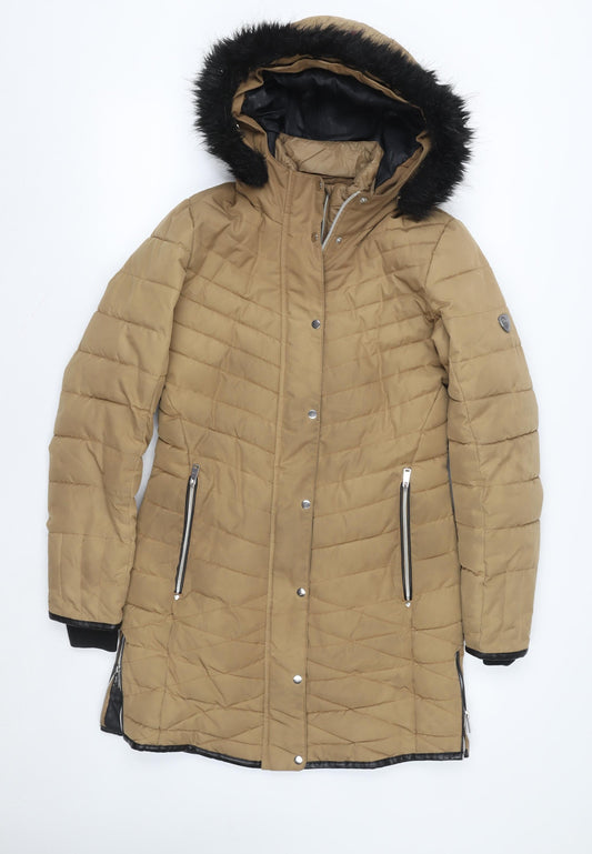 Womens UK Size 8 Dare 2B Beige Puffer Jacket