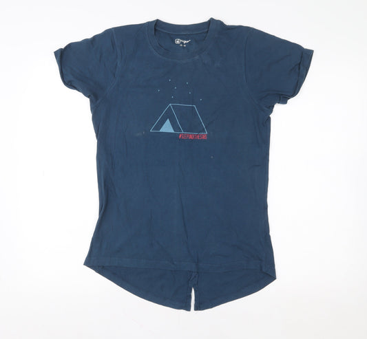 Boys UK Size 15-16 Years Hi Gear Blue BasicJersey T-Shirt