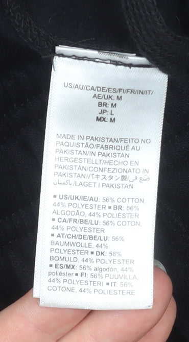 Mens UK Size M Amazon Essentials Regular Fit Sweatpants Black Trousers