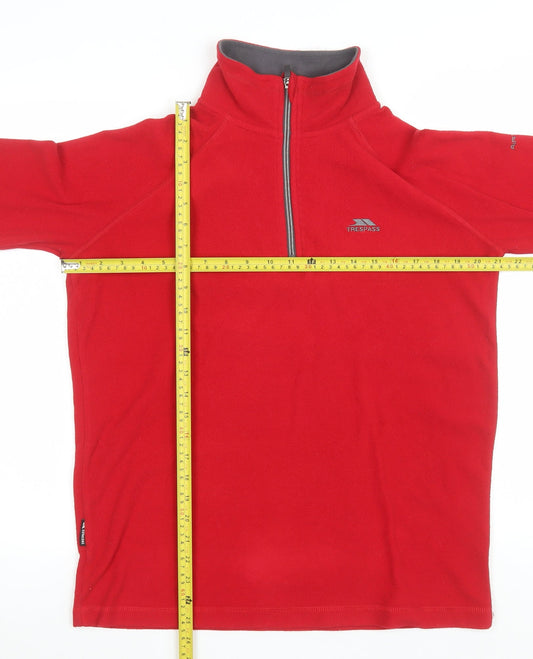 Mens UK Size XS Trespass Red Pullover Sweatshirt