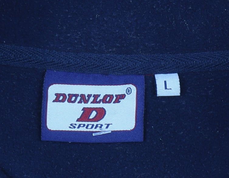 Mens UK Size L Dunlop Red Pullover Sweatshirt