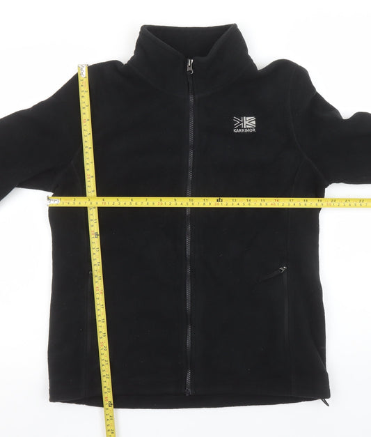 Karrimor Women's Black Fleece Full Zip Jacket Size 12