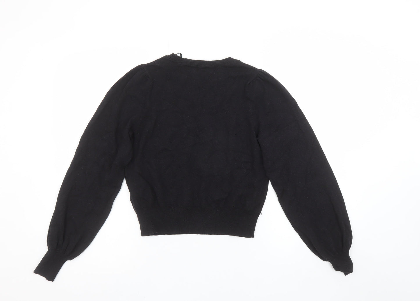 Womens UK Size XS Only Black Pullover Jumper