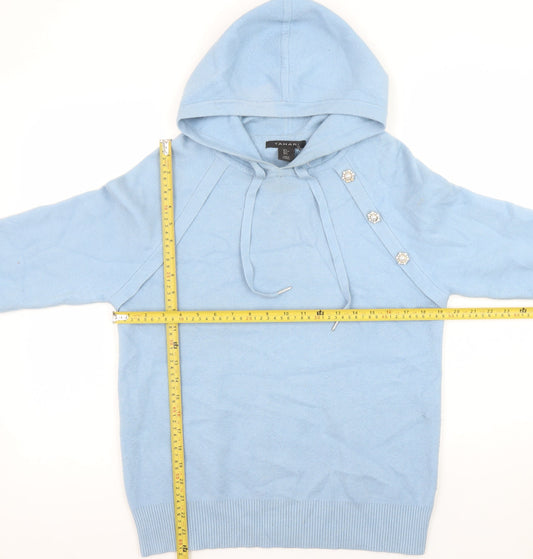 Womens UK Size L Tahari Blue Pullover Jumper