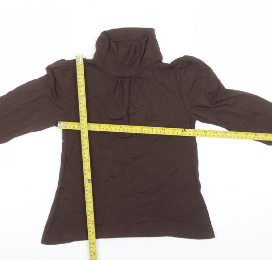 Girls UK Size 11 Years Tammy Brown Basic T-Shirt