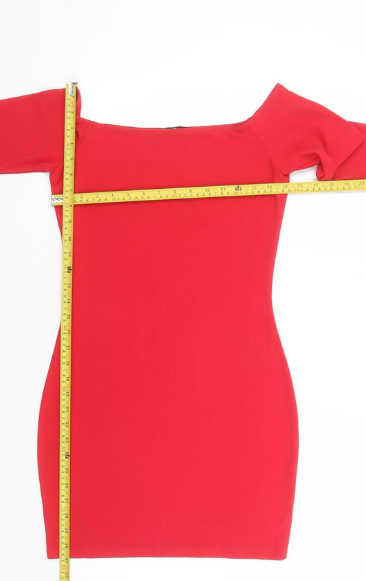 Womens UK Size 12 Missguided Bodycon Dress