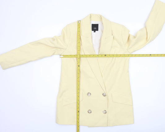 Womens UK Size 8 River Island Regular Beige Blazer