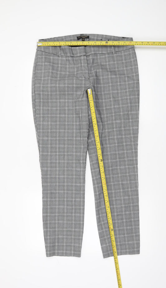 Womens UK Size 16 Massimo Fabbro Slim Fit Business Workwear Formal Grey Trousers