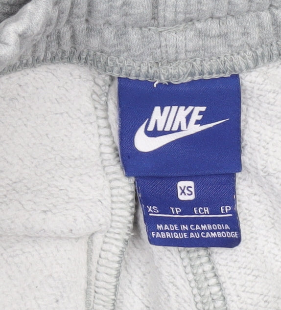 Womens UK Size XS Nike Regular Fit Jogger Grey Trousers