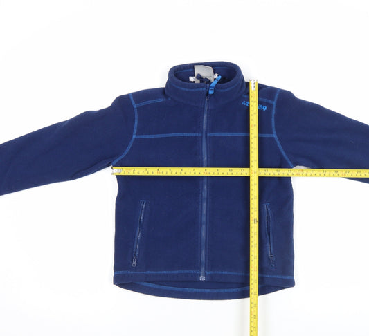 Boys UK Size 7-8 Years TOG24 Blue Basic Jacket