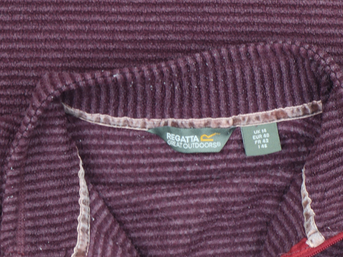 Mens UK Size L Regatta Purple Hiking Walking Outdoor Activewear Casual