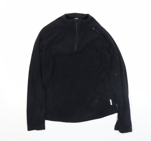 Womens UK Size M Decathlon Creation Black HikingWalkingGym & Training Jacket