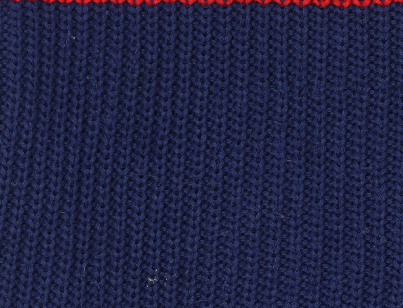 Pull&Bear Men’s Blue Chunky-Knit Striped Jumper Size S