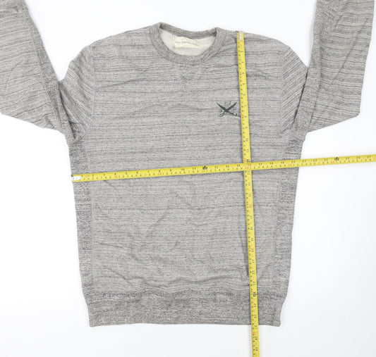 Mens UK Size M Levi Strauss & Co. Grey Pullover Sweatshirt