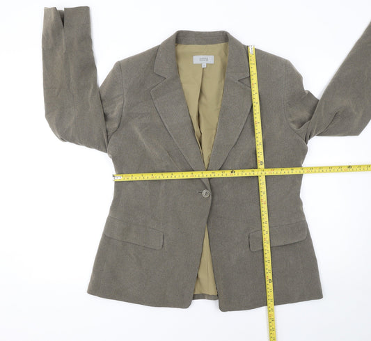 Womens UK Size 16 Marks and Spencer Regular Beige Blazer