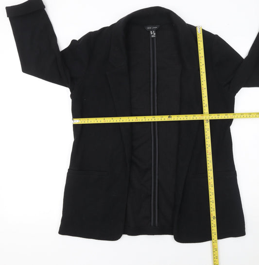 Womens UK Size 12 New Look Regular Black Blazer