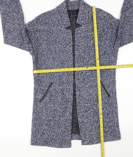 Womens UK Size 8 Marks and Spencer Blue Cardigan Jumper