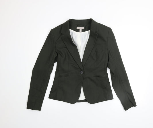 Womens UK Size 8 H&M Regular Black Blazer