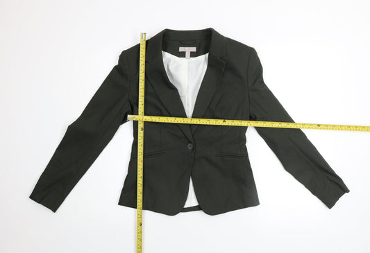 Womens UK Size 8 H&M Regular Black Blazer