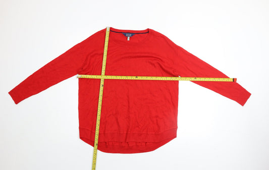 Womens UK Size 2XS Joules Red Pullover Jumper