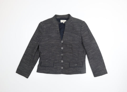 Womens UK Size 14 CC Grey Basic Jacket