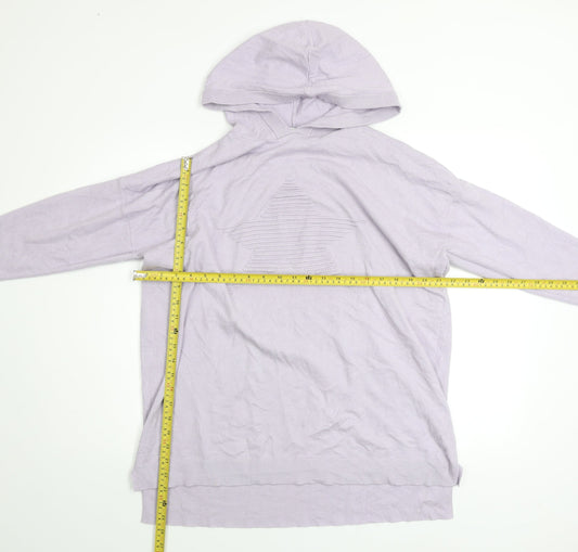 Womens UK Size S Amara Reya Purple Pullover Hoodie