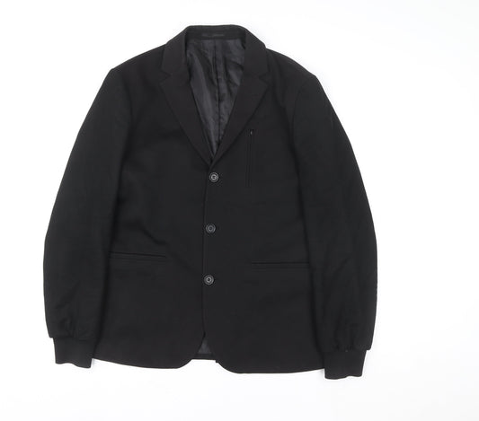 Womens UK Size 14 ASOS Black Basic Jacket