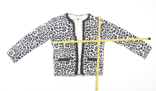 Womens UK Size S Rika Multicoloured Basic Jacket