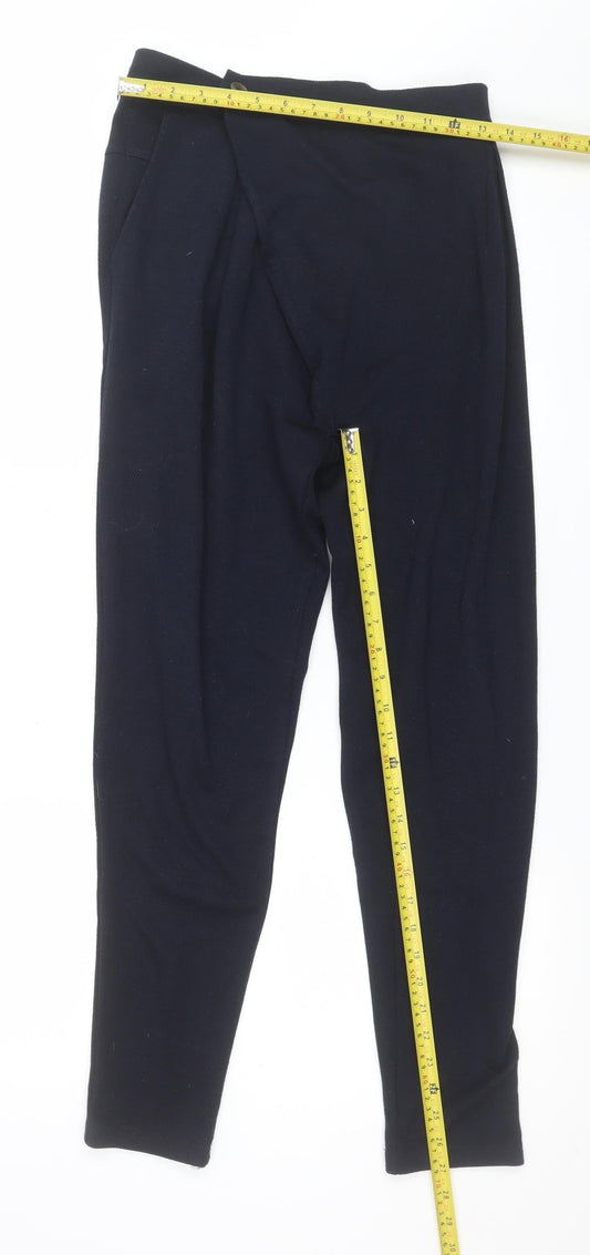 Zara Man Black Slim Fit Chino Trousers Men's M 31in Waist