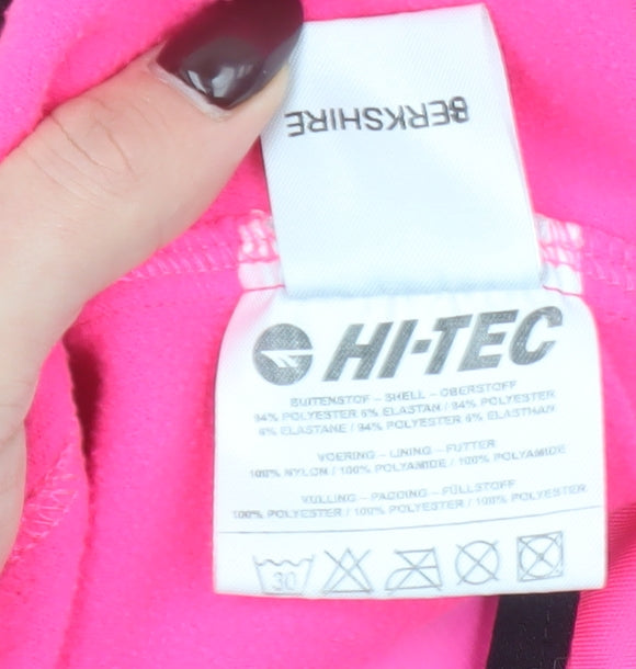 Womens UK Size XS Hi-Tec Pink Puffer Jacket