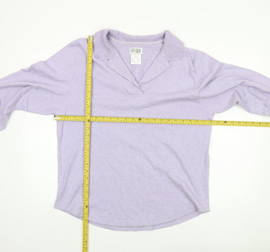 Womens UK Size L Escada Sport Purple Pullover Sweatshirt