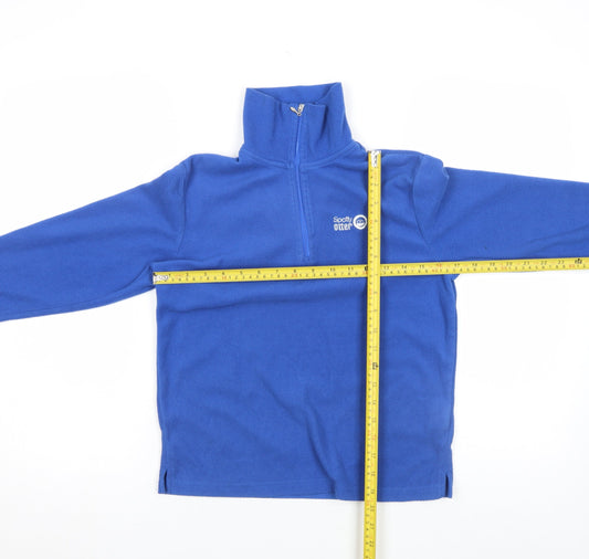 Boys UK Size 9-10 Years Spotty Otter Blue Basic Jacket