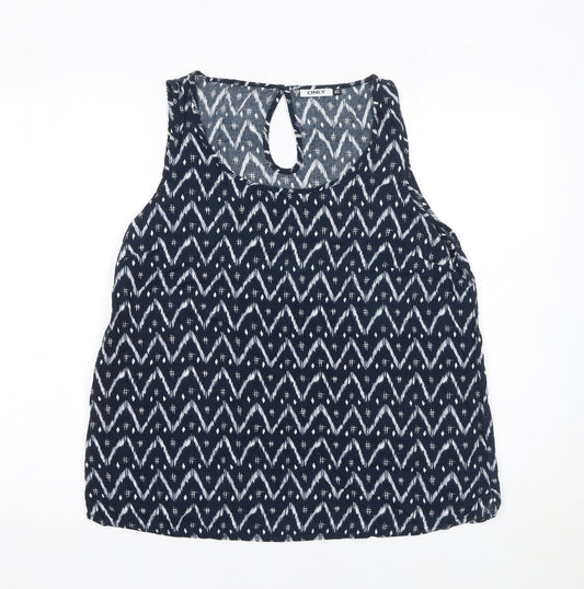 Womens UK Size 12 Only Blue Camisole Tank