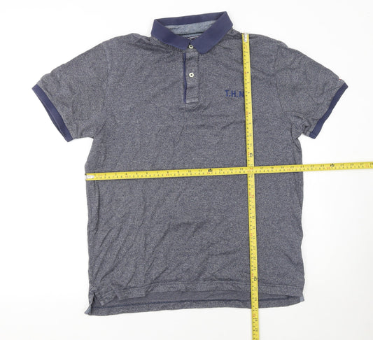 Mens UK Size XL Tommy Hilfiger Cotton Blend Polo Shirt