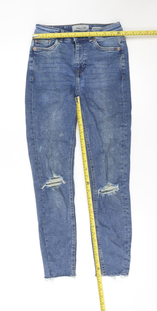 Womens UK Size 8 New Look Slim Fit Skinny Blue Jeans