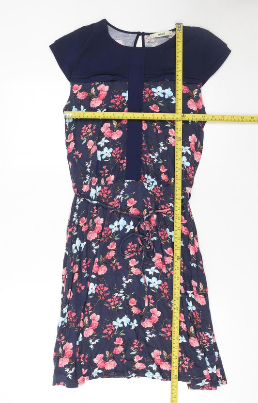 Womens UK Size M Oasis Fit & Flare Dress