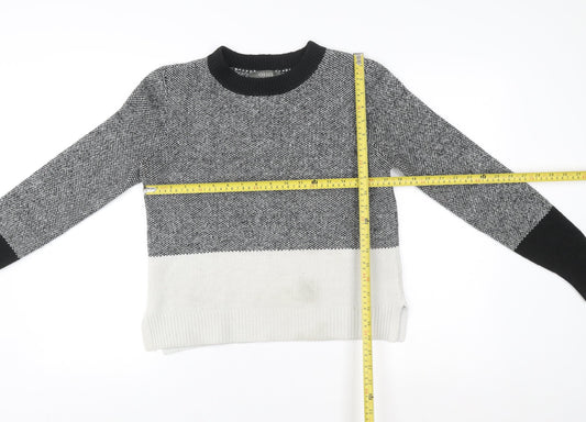 Unisex Adults UK Size S Oasis Grey Pullover Sweatshirt