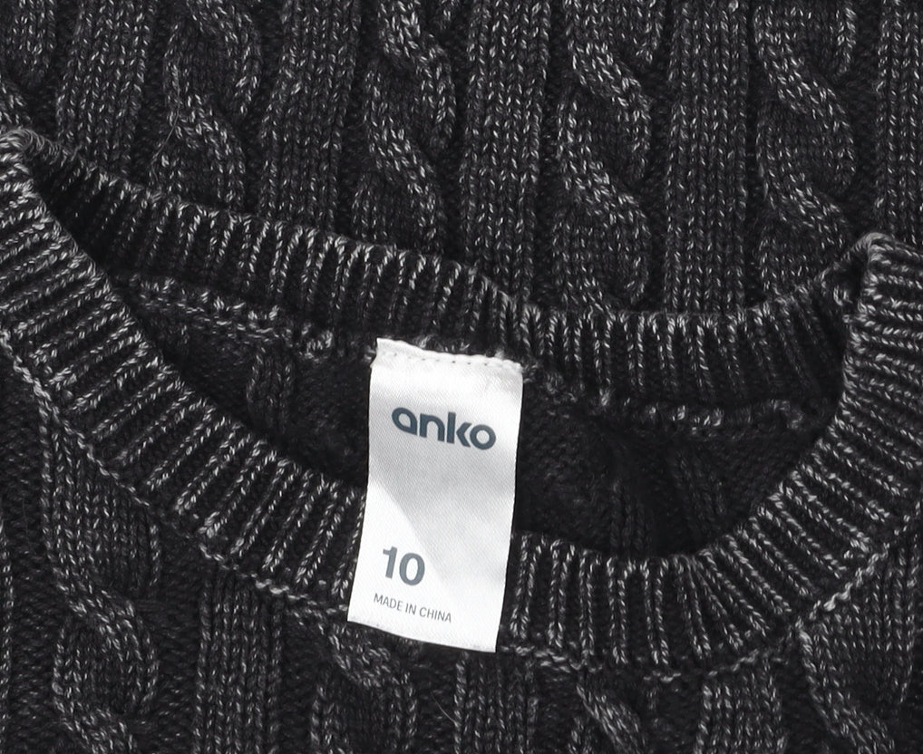 Womens UK Size 10 Anko Grey Pullover Sweatshirt