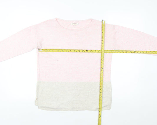 Womens UK Size 6 Fat Face Pink Pullover Sweatshirt