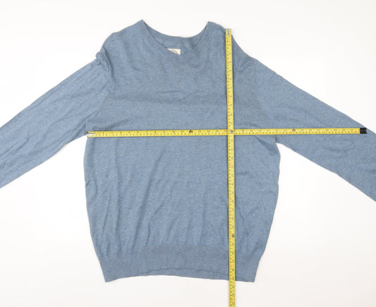 Womens UK Size M St. John’s Bay Blue Pullover Sweatshirt