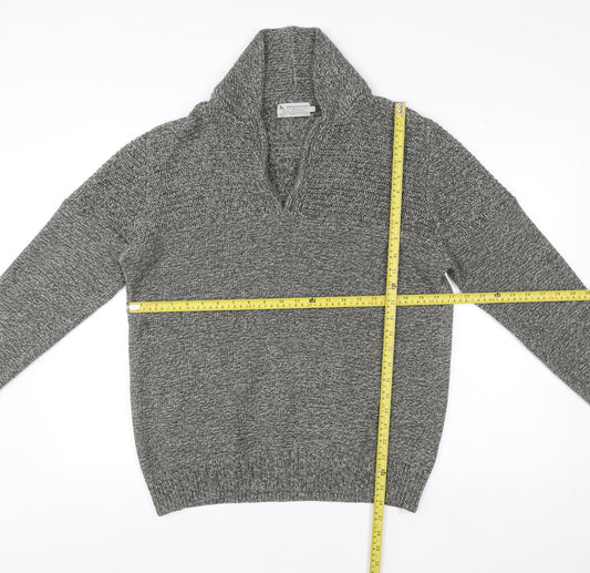 Womens UK Size M French Connection Grey Pullover Jumper