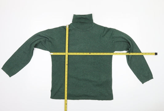 Womens UK Size XS Primark Green Pullover Jumper