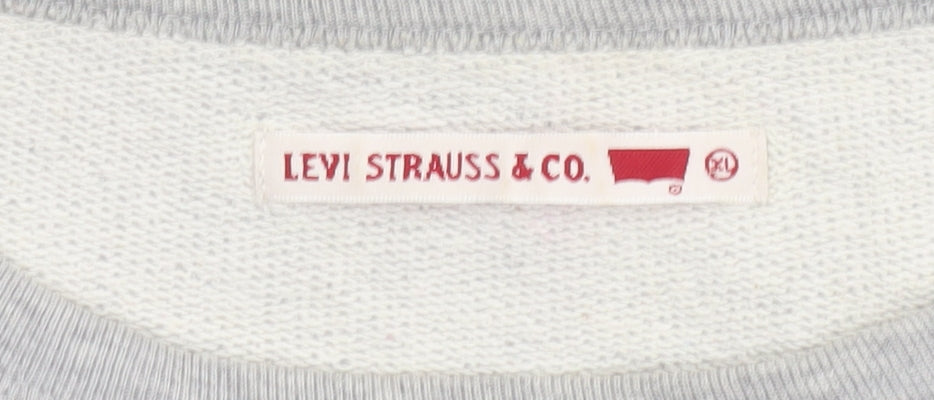 Mens UK Size XL Levi Strauss & Co. Grey Pullover Sweatshirt
