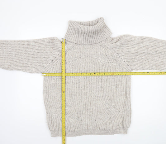 Womens UK Size S Luisa Ricci Beige Pullover Jumper